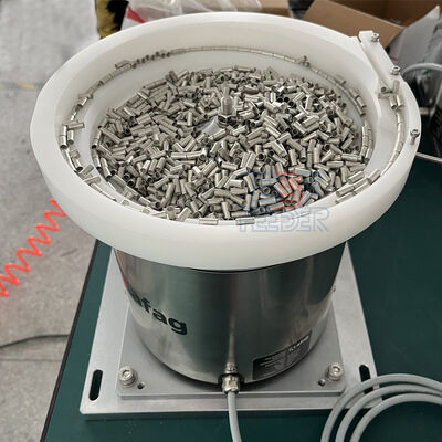 Tensão vibratória do alimentador da bacia 1500W 220V 50HZ 110V 60Hz tamanho 500 mm x 500 mm x 400 mm sistema de alimentação de componente automatizado