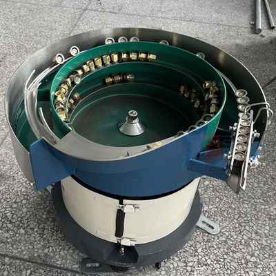 Controle da velocidade do alimentador vibratório de recipientes Pequenas peças do alimentador vibratório rotativo