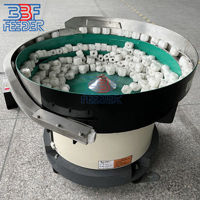Velocidade ajustável Vibração Bowl Feeder Crown Lids Cap Feeder Machine