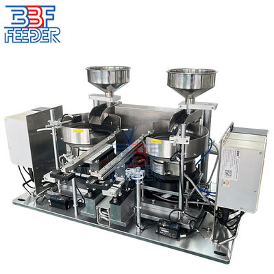 Máquina de montagem Vibratória de Copo de alimentação Peças de tira de alimentação automática de Copo de alimentação