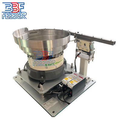 Velocidade ajustável Vibração Bowl Feeder Crown Lids Cap Feeder Machine