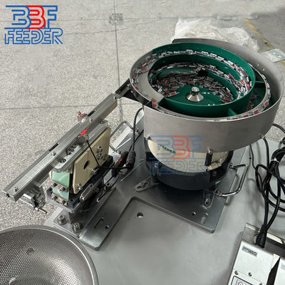Controle da velocidade do alimentador vibratório de recipientes Pequenas peças do alimentador vibratório rotativo