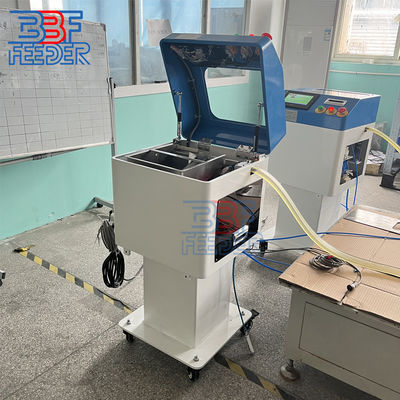 Máquina de passo eléctrico vibratório de parte de plástico com alimentador de passo recíproco