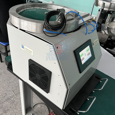 Máquina de alimentação centrífuga para peças de plástico com velocidade ajustável