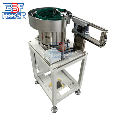 Alimentação de recipientes vibratórios de aço inoxidável personalizada Partes de plástico Alimentação eletromagnética