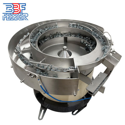 Sound Enclosure Vibratory Bowl Feeder CE Certificated O Ring Vibrating Feeder Machine
