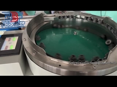 Alimentação de peças centrífugas rotativas