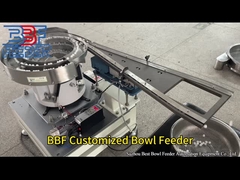 Dual Canal Vibratory Bowl Feeder Bottle Crown Lid Vibrating Cap Feeder