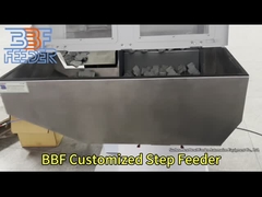 Máquina de passo eléctrico vibratório de parte de plástico com alimentador de passo recíproco