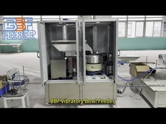 Vibração Eletromagnética Hopper Alimentação Peças de parafuso de plástico Vibração Bowl Alimentador
