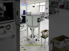 Sistema de alimentação por vibração de peças metálicas de aço inoxidável