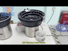 Peças metálicas profissionais parafusos Vibratory Bowl Feeder 220V 50HZ / 110V 60Hz Voltagem