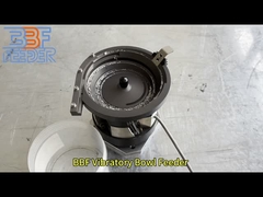 Alimentação de vasos vibratórios industriais Alimentação de vasos de partículas pequenas automática de velocidade ajustável personalizada