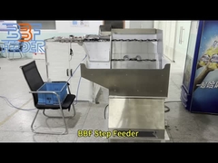 Linhas de produção de alimentadores industriais de passo