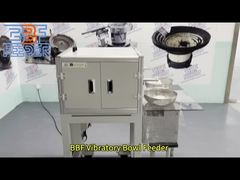 Design profissional OEM/ODM de peças plásticas, alimentador vibratório rotativo com funil