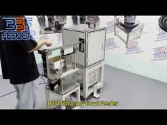 Máquina Alimentadora Vibratória OEM/ODM com Tigela, Sistema Rotativo de Orientação e Alimentação de Parafusos Metálicos