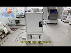 Personalize o alimentador de tigela vibratória, conector de sistema de alimentação elétrico, alimentador de peças