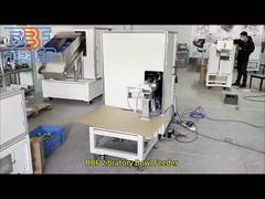 Alimentação automática Vibratório Bowl Feeder Hopper Armazenamento Bolbo de silicone Rotary Feeder